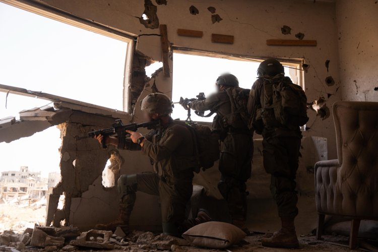 כוחות צה"ל ברצועת עזה (צילום: דובר צה״ל)