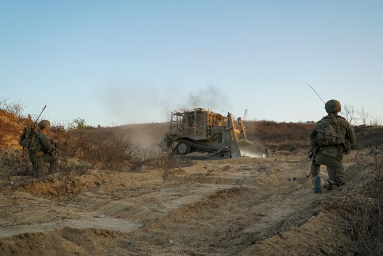 כוחות צה״ל בבית חאנון (צילום: דובר צה״ל)
