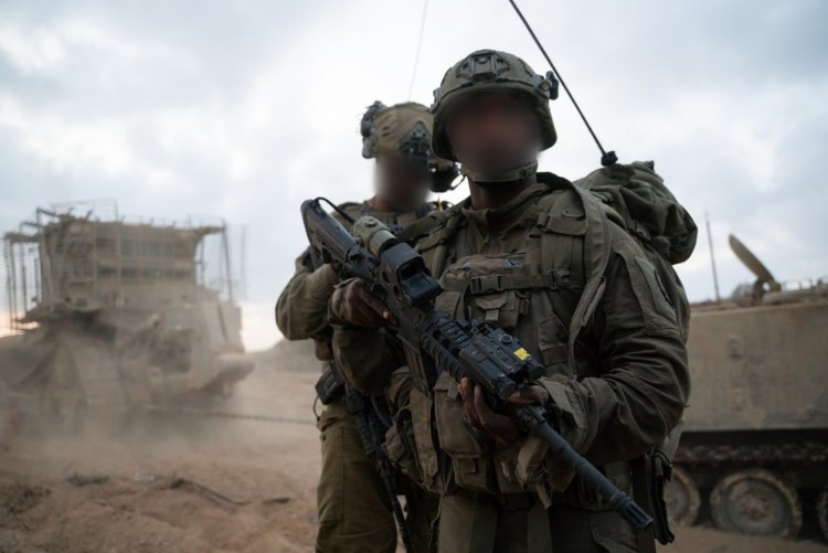 כוחות צה״ל בבית חאנון (צילום: דובר צה״ל)