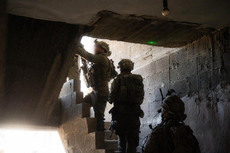 כוחות צה"ל ברצועת עזה (צילום: דובר צה״ל)