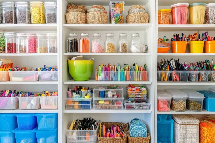 ארון קלאסי של דבורה - הכל ממויין וגלוי מול העיניים