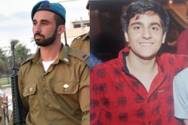  סמל ינון נוריאל ואנה (מימין) וסרן אמיר סעד הי״ד