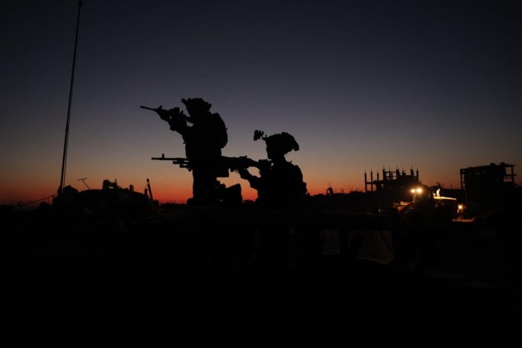 כוחות חטיבה 646 ברצועת עזה (צילום: דובר צה״ל)