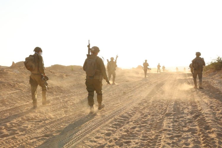 כוחות חטיבה 646 ברצועת עזה (צילום: דובר צה״ל)