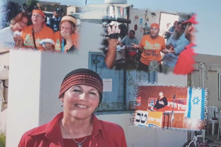 חנה פיקאר ליד ביתה בשירת הים