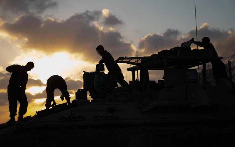 כוחות חטיבה 401 בג׳אבליה (צילום: דובר צה״ל)