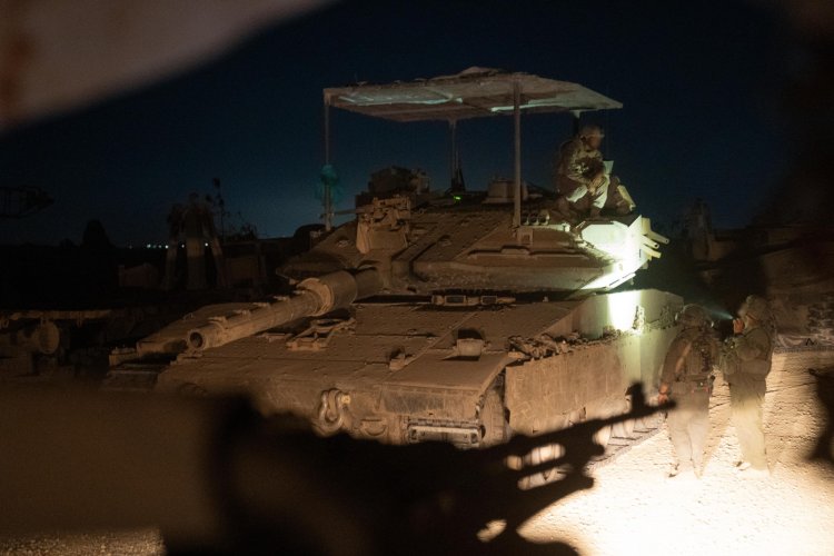 כוחות חטיבה 401 בג׳אבליה (צילום: דובר צה״ל)