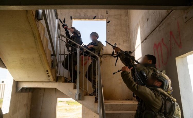 כוחות אוגדה 36 בדרום לבנון (צילום: דובר צה"ל)