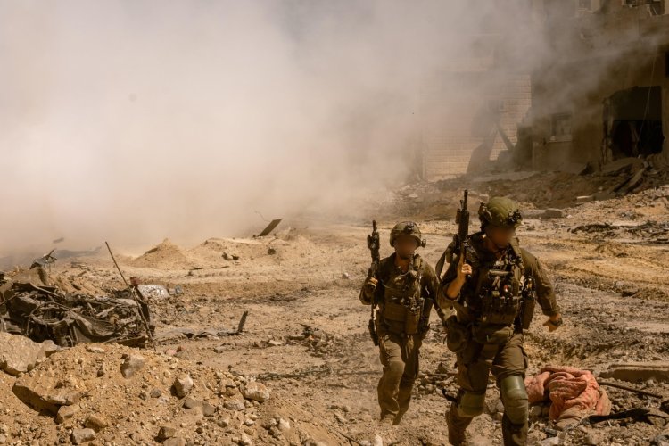 כוחות צה״ל ברצועת עזה (צילום: דובר צה״ל)