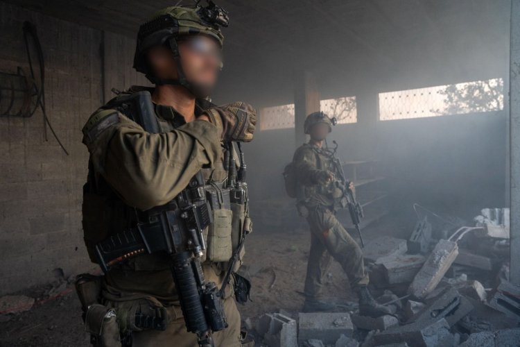 פעילות כוחות צה"ל ברצועת עזה (צילום: דובר צה"ל)