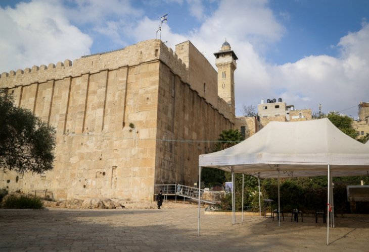 מערת המכפלה (צילום: גרשון אלינסון, פלאש 90)