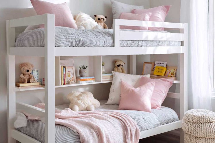 מדף מעל כל מיטה - פינה אישית בקלות