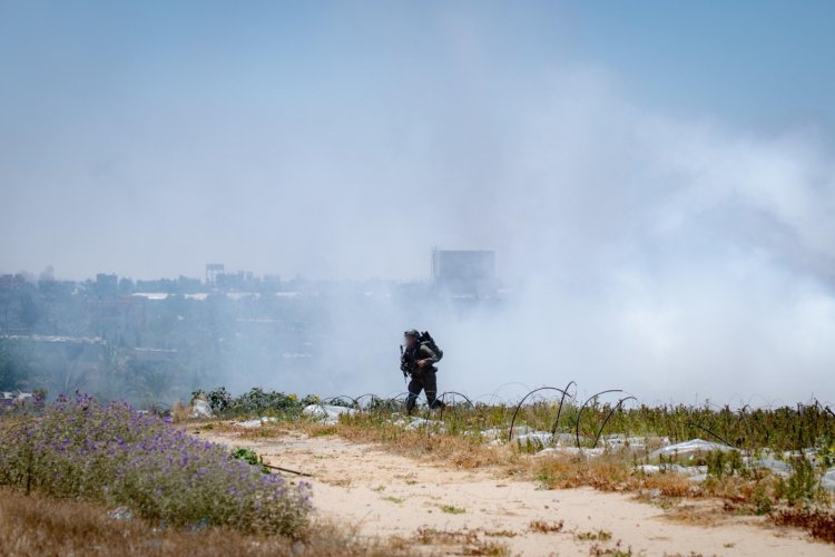 כוחות צה״ל ברצועת עזה (צילום: דובר צה"ל)