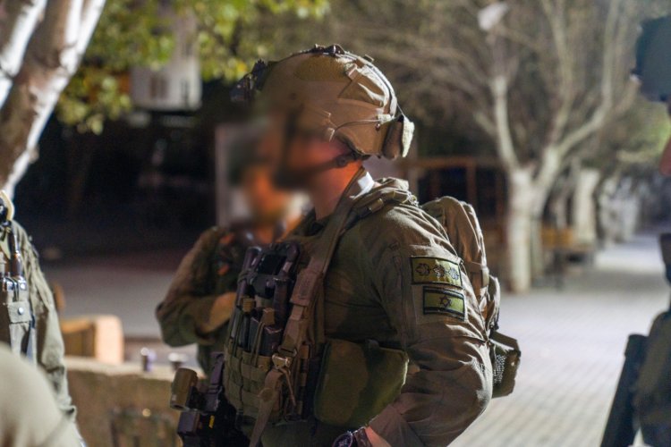 פעילות הכוחות ביו"ש (צילום: דובר צה"ל)