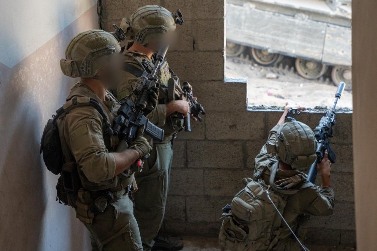 כוחות צה״ל ברצועת עזה (צילום: דובר צה"ל)