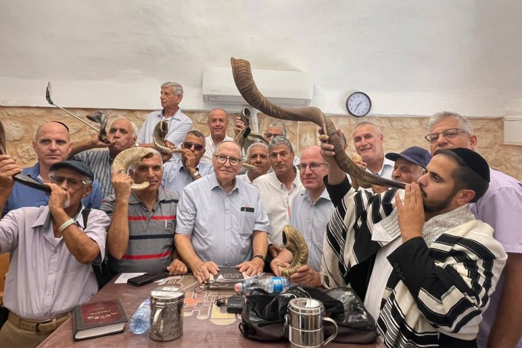 The annual Selichot event in the Yemenite Village