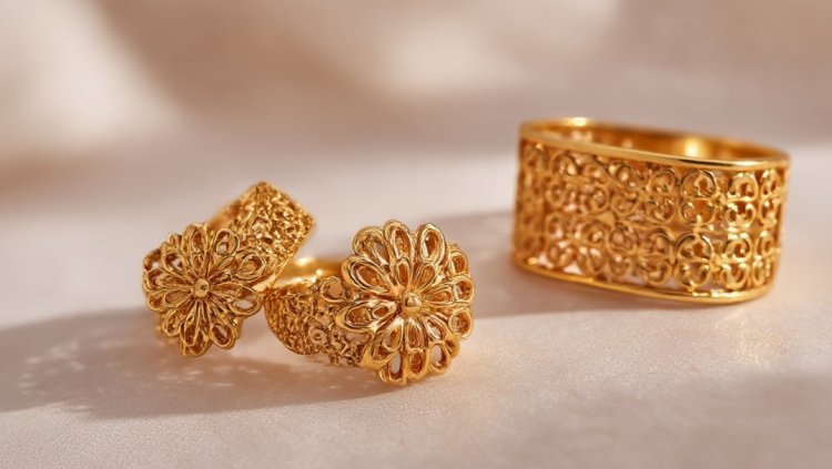 טבעות רשת פרחים