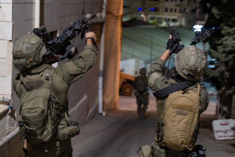 פעילות הכוחות ביו"ש (צילום: דובר צה"ל)