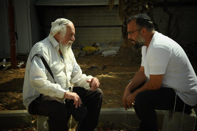 בירמן עם עדי רן (צילום: אבשלום דריקס)