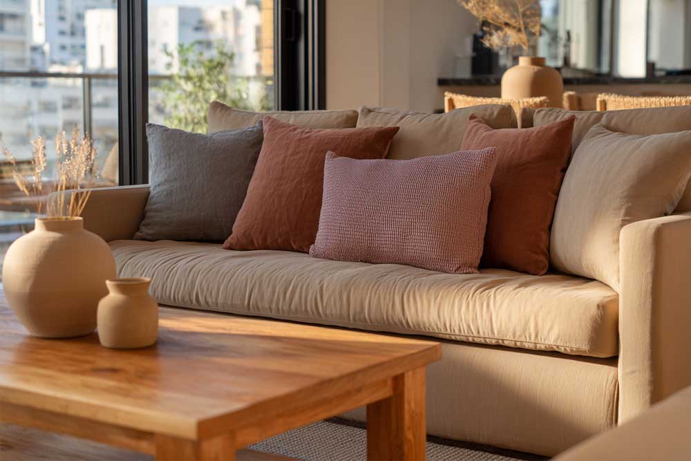 כריות בגווני ורוד הן להיט טרנדי שצפוי להישאר איתנו בשנה הקרובה