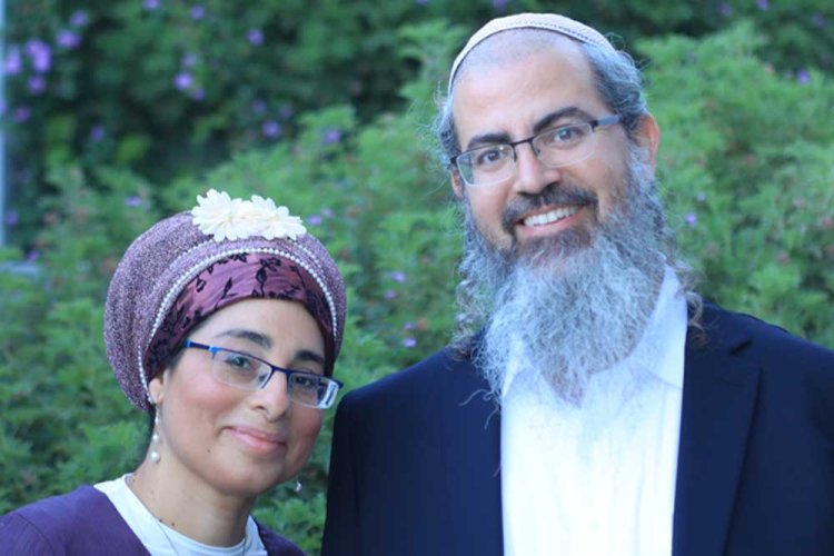 Rabbi Elran and Ziva Monsengo