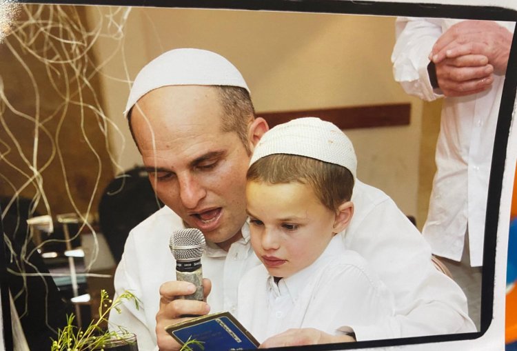 Elyakim at his siddur party