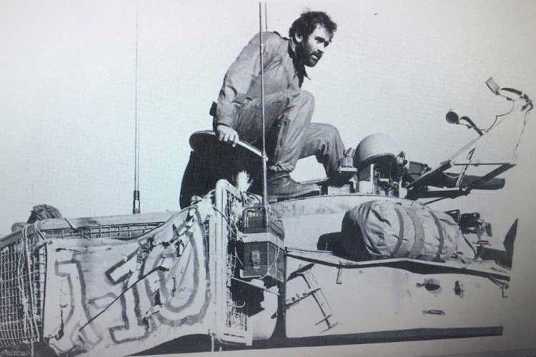 מצולם על הטנק
