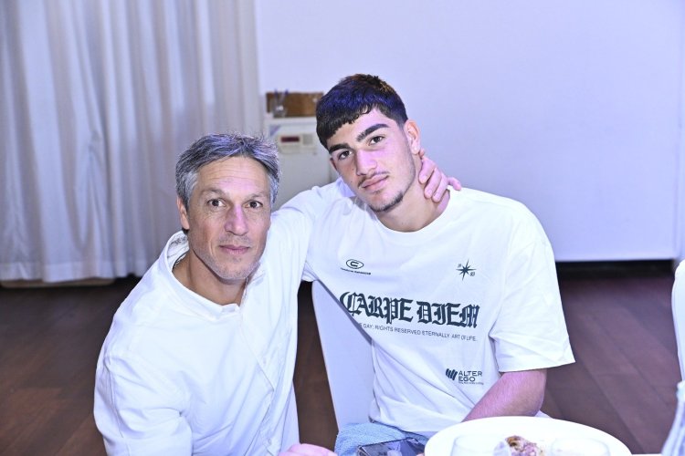 עידן טל עם בנו