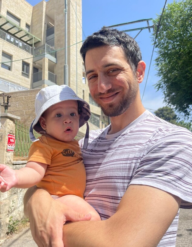 איתן ז"ל ובנו בועז