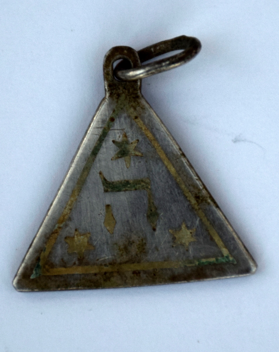 The pendant remained buried for over 70 years.