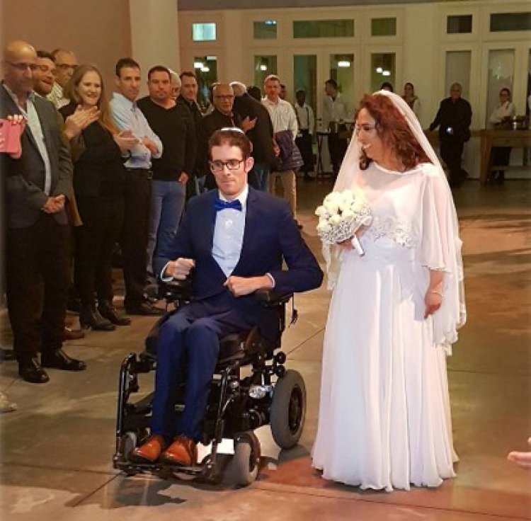 Shai and Idit's wedding. Photo: Eran Chen