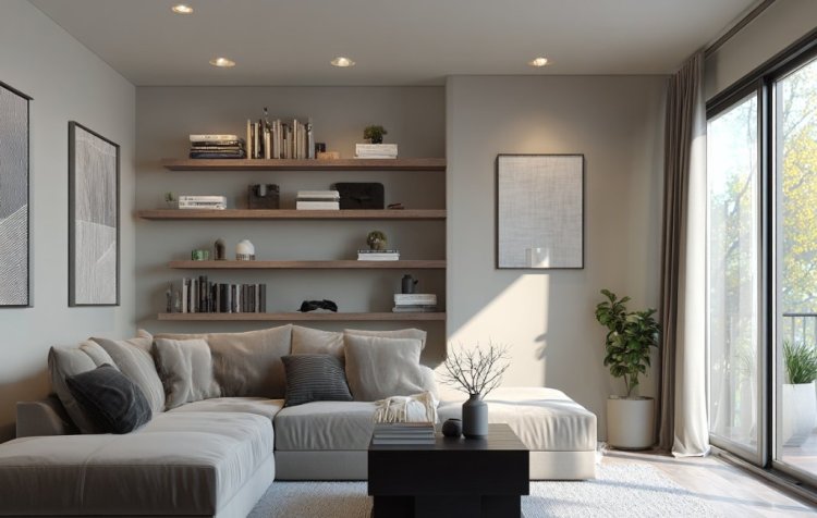 מדפי עץ כבר מזמן הפכו לחלק אינגטרלי מעיצוב הבית