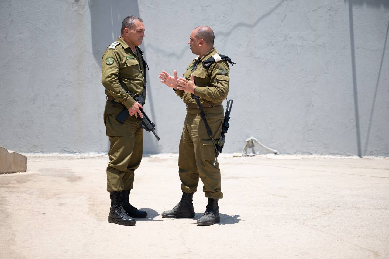 זמיר בפיקוד הצפון (צילום: דובר צה״ל)