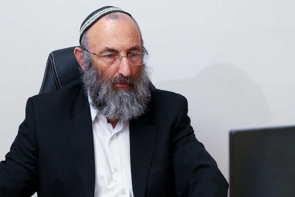 החלטתי שאני לא מסתיר בכלל. הרב מנחם פרל