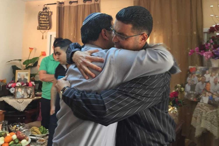 עם מנכ''ל הרשות לשירות הלאומי אזרחי לשעבר, שר שלום גרבי.