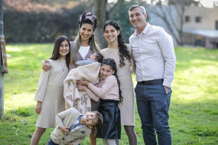 Esther and her family