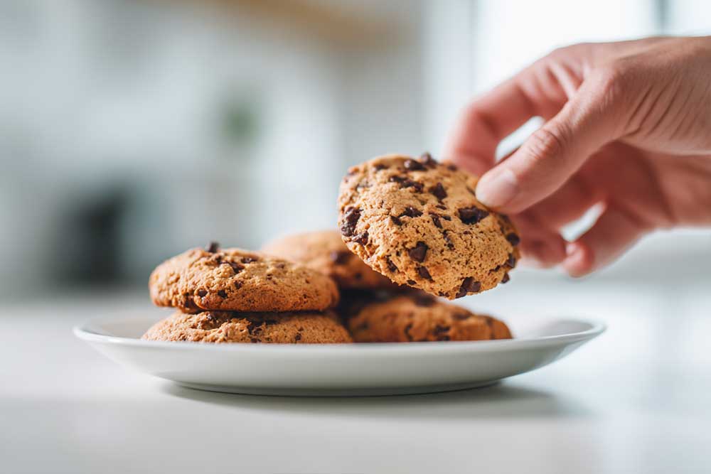 עוגיות שוקולד צ'יפס כשרות לפסח - יותר טעימות מהמקור