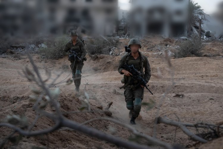 כוחות צה״ל ברצועת עזה (צילום: דובר צה״ל)