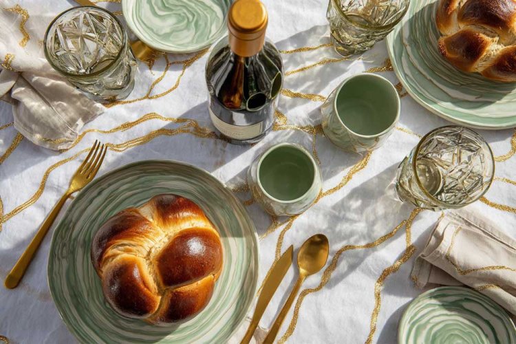 לא חייבים צלחות לבנות או בהירות