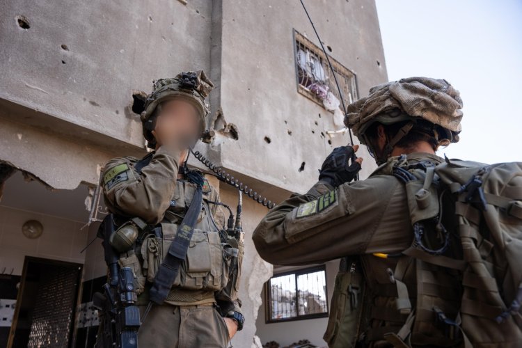 כוחות צה״ל ברצועת עזה (צילום: דובר צה״ל)