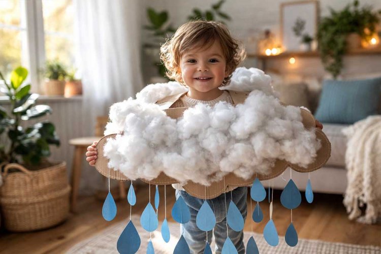 תחפושת ענן - קליל ללבישה ומצטלם מעולה