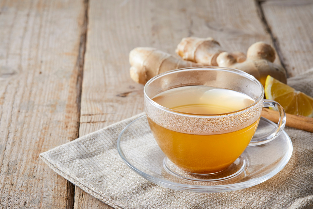 חליטת ג'ינג'ר לבעיות בעיכול