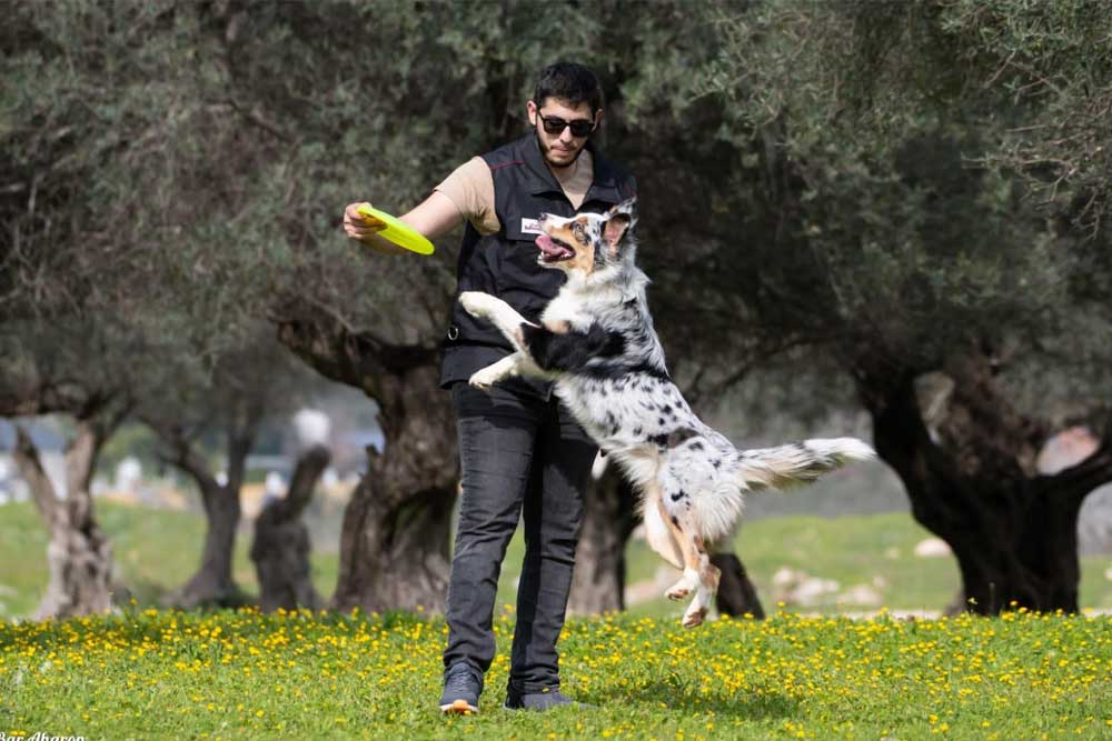 האמונה החזיקה ומחזיקה אותו לאורך כל הדרך. בזמן אילוף (קרדיט - בר אהרון)