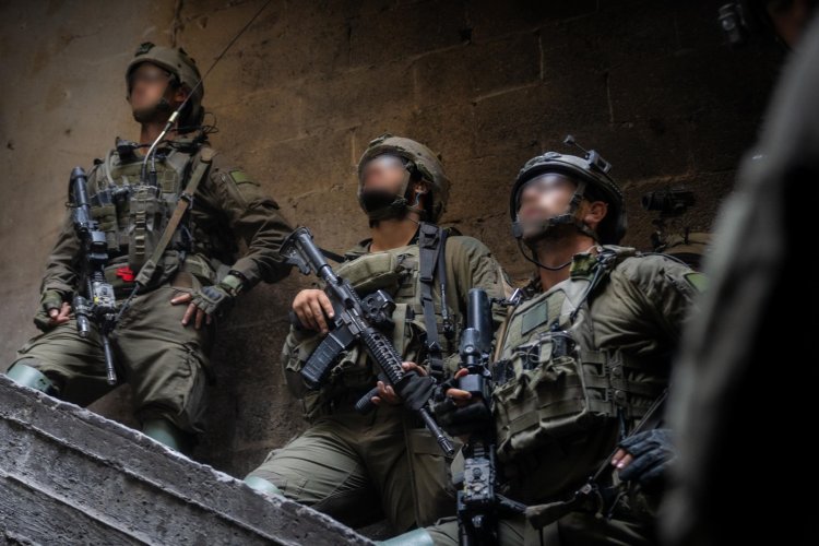 פעילות כוחות צה"ל ברצועת עזה (צילום: דובר צה"ל)