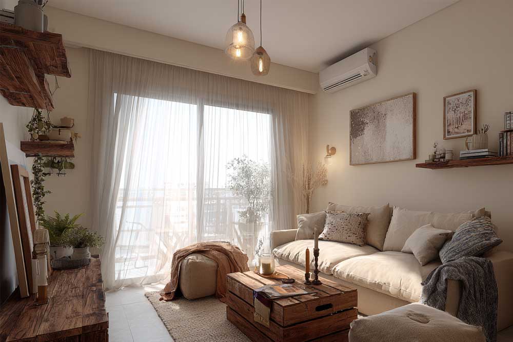 סגנון כפרי - קצת חיבור לטבע והרבה חום