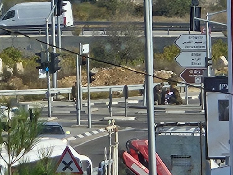 זירת האירוע (צילום: אסף פאסי)