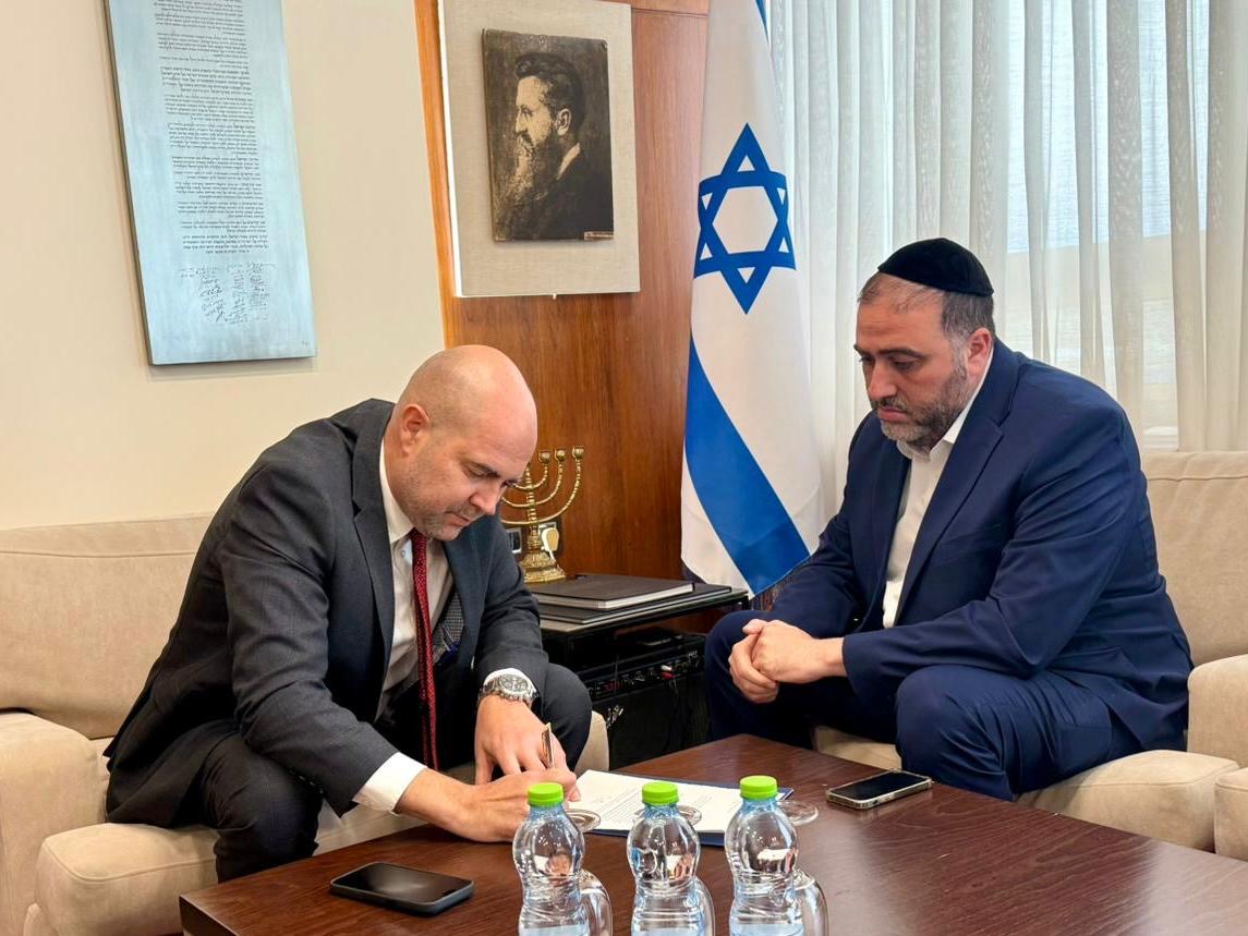 ארבל ואוחנה (צילום: תקשורת יו״ר הכנסת)