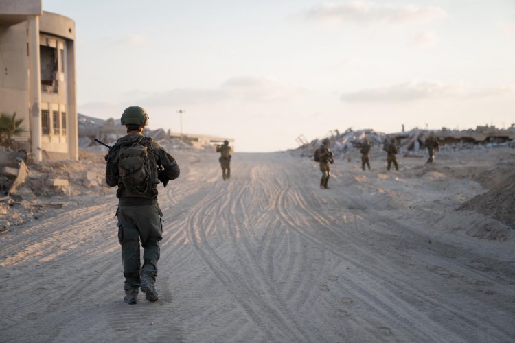 כוחות צה"ל ברצועת עזה (צילום: דובר צה״ל)