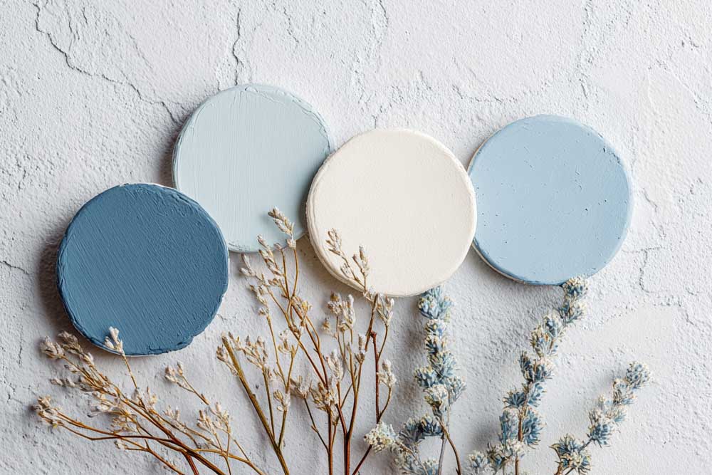 פלטת צבעים כחול לבן. מרגישים את הקיץ?