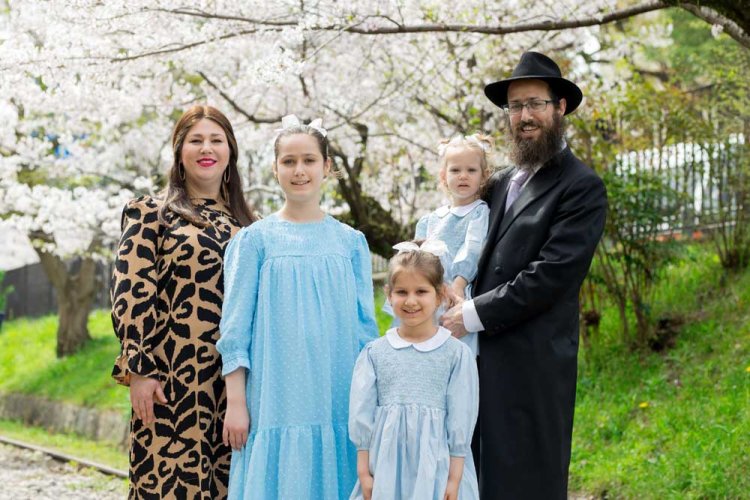 The Gromach family (Photo: Elyasaf Rubinstein)